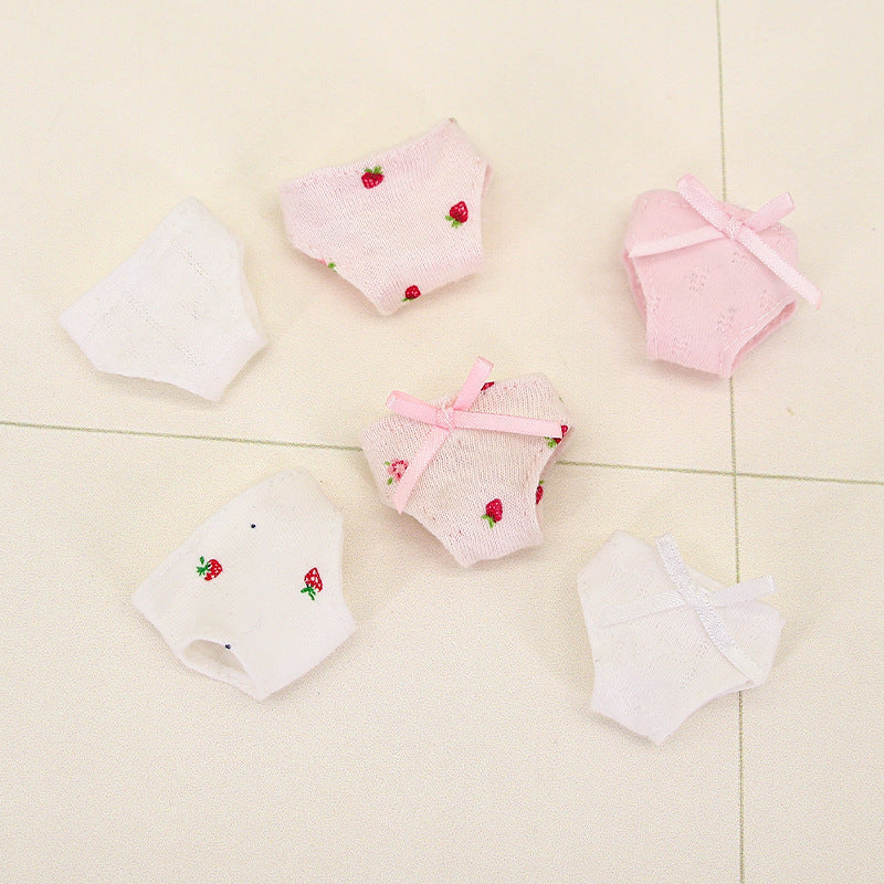 Wholesale 10pcs/pack Doll Dress Base Underwear Socks 11. 5 Inch 6 Minute Triangle Cotton Body-Fit